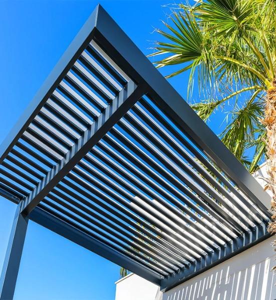 fabrication de pergola
